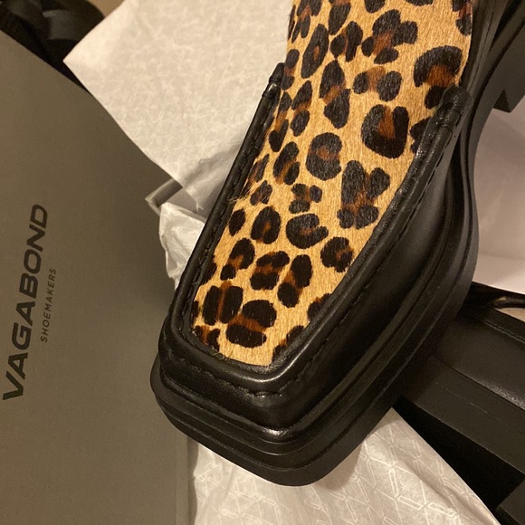 VAGABOND Eyra Leopard Loafer Size EU39 - Picture 8 of 10